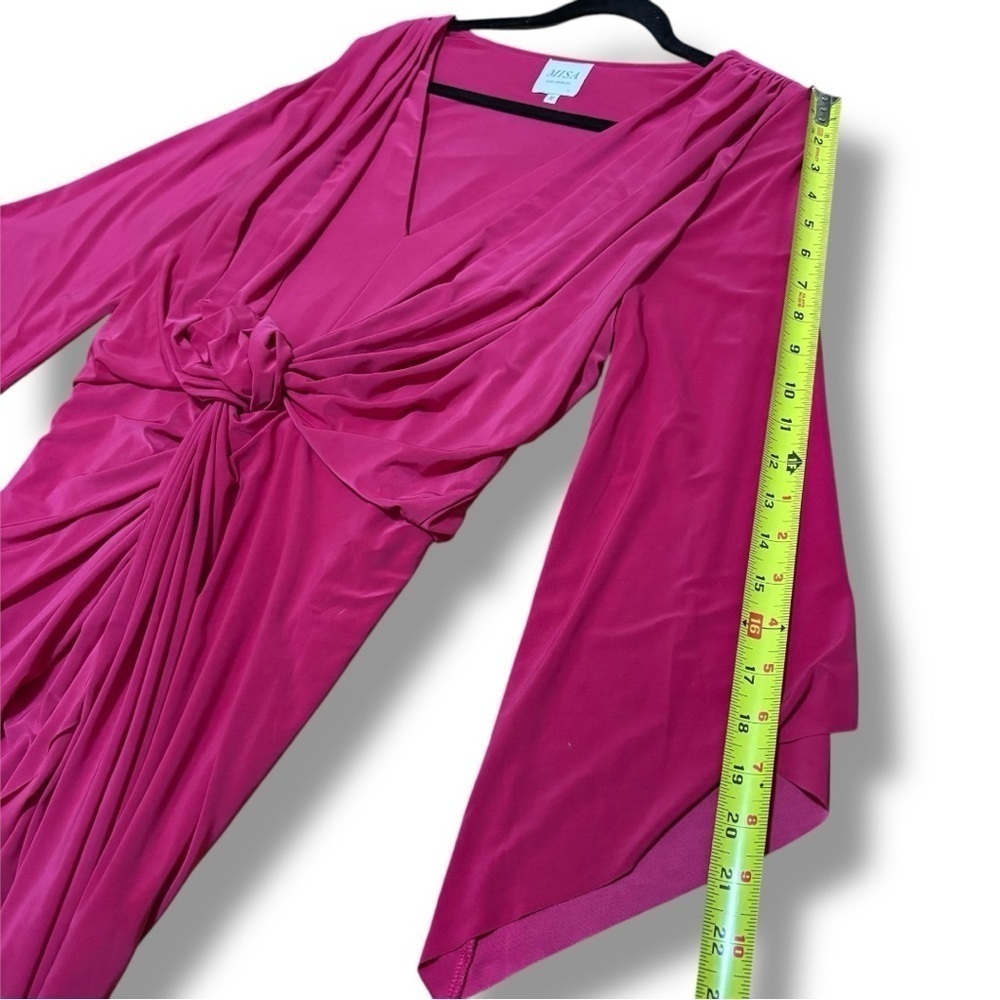 NWOT MISA Pink Mini Teget Mini Dress - Size Medium - Picture 8 of 13